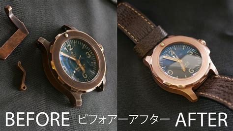 how to clean bronze watch.